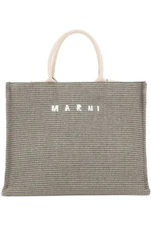 Marni Shopper mit Logo-Stickerei