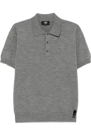 Fendi Gestricktes Poloshirt