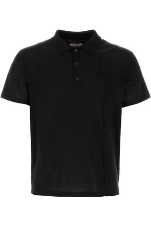 VALENTINO GARAVANI Poloshirt mit Blumenapplikation