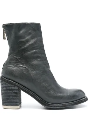 GUIDI Stiefeletten aus Leder 85mm