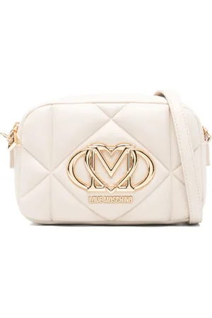 Moschino Umhängetasche mit Logo-Schild