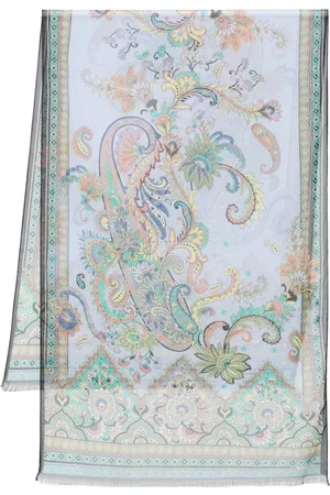 Etro Schal aus Seide mit Paisley-Print