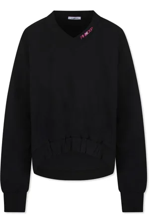 Pinko Sweatshirt mit Logo-Print