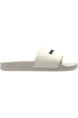 Palm Angels Pantoletten mit Logo-Applikation