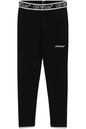 OFF-WHITE Leggings mit Logo-Bund