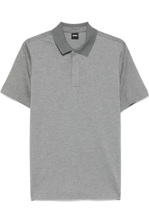 HUGO BOSS Meliertes Poloshirt