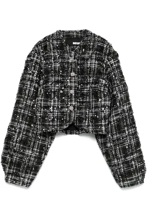 ROTATE Jacke aus Bouclé