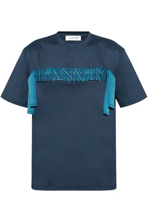 Lanvin T-Shirt mit Logo-Stickerei