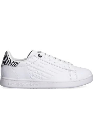 EA7 Sneakers mit Zebra-Applikation