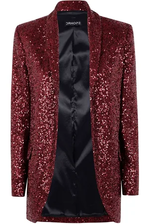 DRHOPE Blazer mit Pailletten