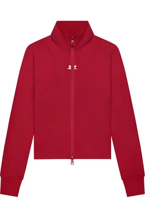 Courrèges Sportjacke in Neopren-Optik