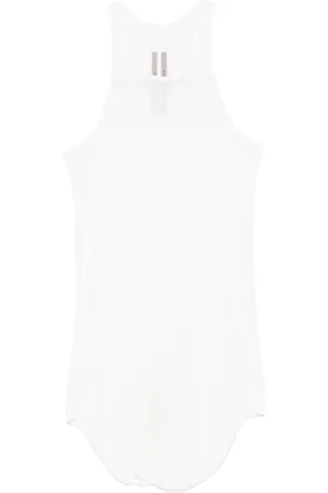 Rick Owens Geripptes Tanktop