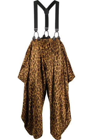 Jean Paul Gaultier Hose mit Animal-Print