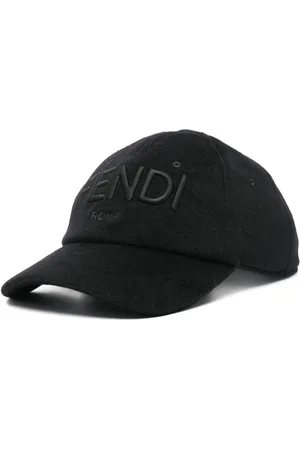 Fendi Baseballkappe aus Wollfilz