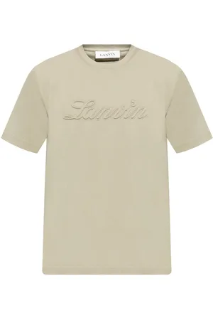 Lanvin T-Shirt mit Logo-Prägung