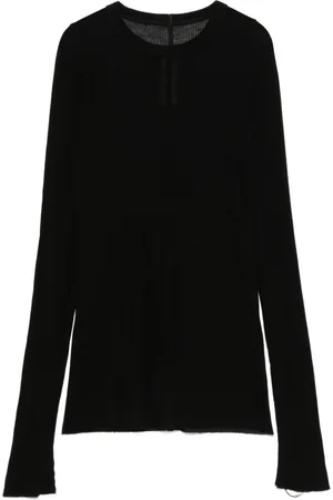 Rick Owens Geripptes T-Shirt