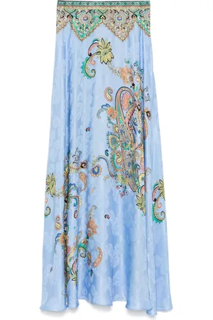 Etro Maxirock mit Paisley-Print