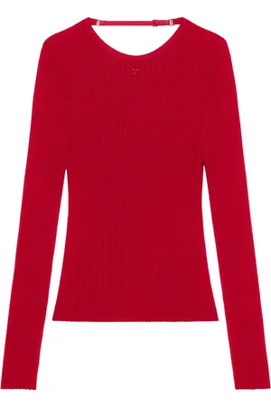 Courrèges Pullover mit Unterwäsche-Detail