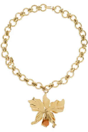 ULLA JOHNSON Lulu Halskette mit Blume