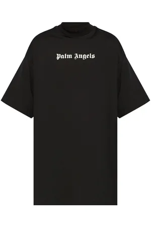 Palm Angels T-Shirtkleid mit Logo-Print