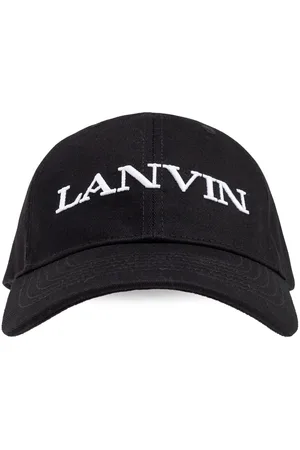 Lanvin Baseballkappe mit Logo-Stickerei