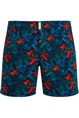 Vilebrequin Badeshorts mit Tropical Flowers-Print