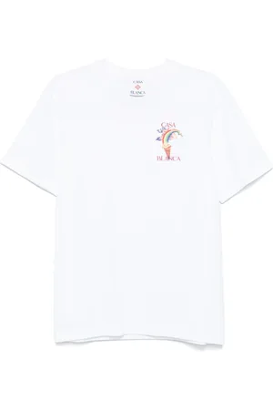 Casablanca T-Shirt mit Print