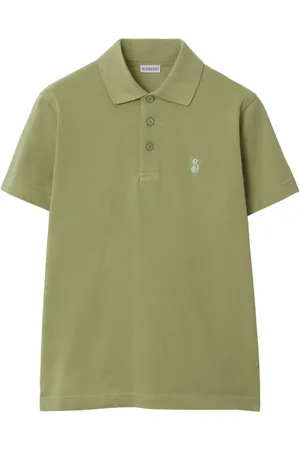 Burberry Poloshirt mit Logo-Stickerei