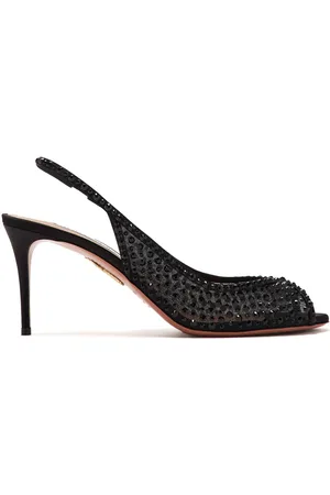 Aquazzura Crystal Lover Sandalen 75mm