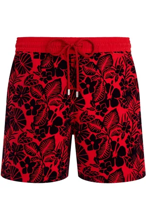 Vilebrequin Badeshorts mit Blumen-Motiv