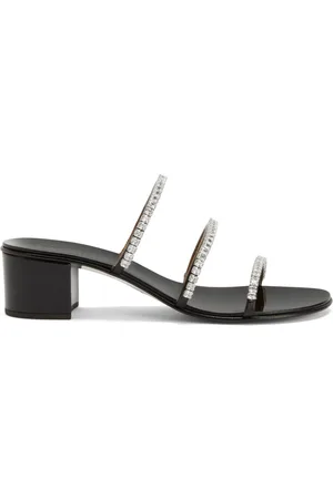 Giuseppe Zanotti Shiny Mignon Mules 40mm
