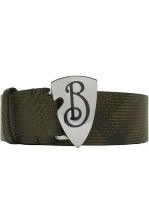 Burberry Karierter B Shield Gürtel