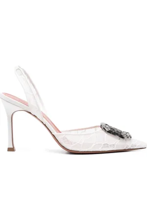 Amina Muaddi Camelia Slingback-Pumps 90mm