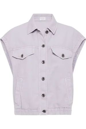 Brunello Cucinelli Pullunder mit Monili-Detail