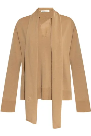 By Malene Birger Gestricktes Oberteil mit Schaldetail