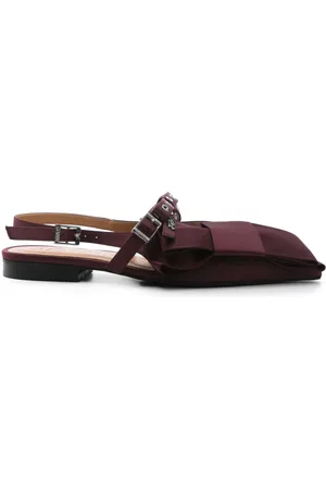 Ganni Big Bow Ballerinas