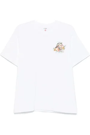 Casablanca T-Shirt mit Print