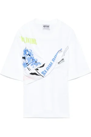 Moschino Verdrehtes T-Shirt
