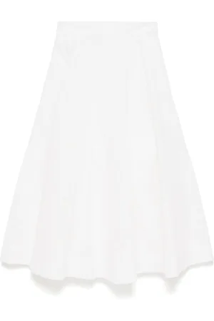 ZIMMERMANN Crush Midirock mit Stickerei