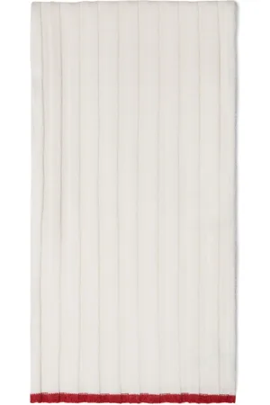 Brunello Cucinelli Gerippter Strickschal