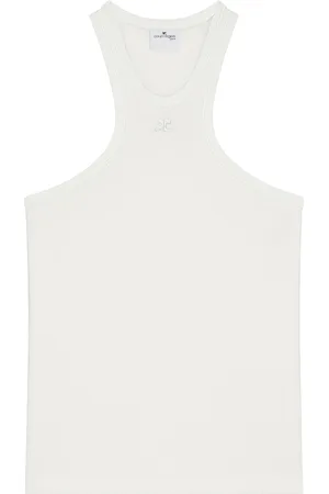 Courrèges Tanktop aus Scuba-Jersey