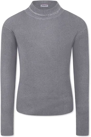 Pinko Sweatshirt mit Strass-Logo