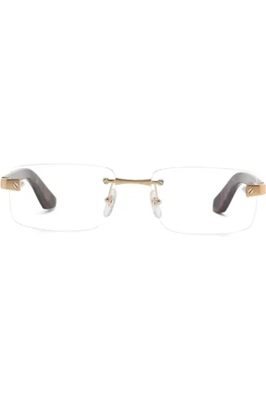 Cartier Brille mit eckigem Gestell