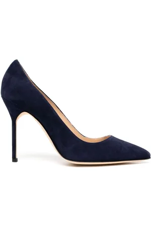 Manolo Blahnik Pumps mit spitzer Kappe