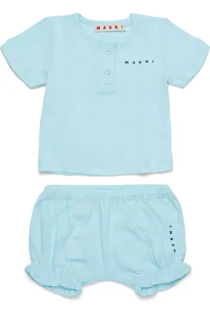 Marni Set aus Shorts mit Logo
