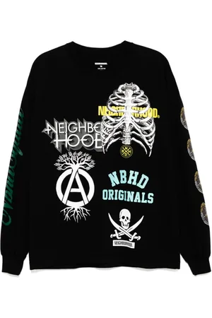 NEIGHBORHOOD T-Shirt mit grafischem Print