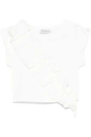 MONNALISA T-Shirt mit Rüschendetail