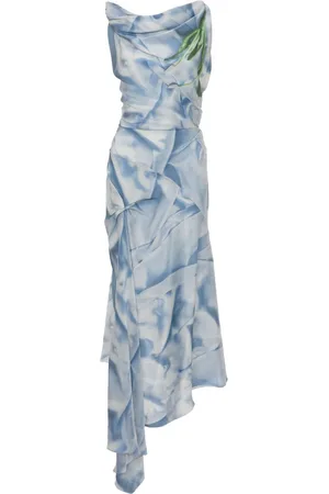 Victoria Beckham Drapiertes Midikleid