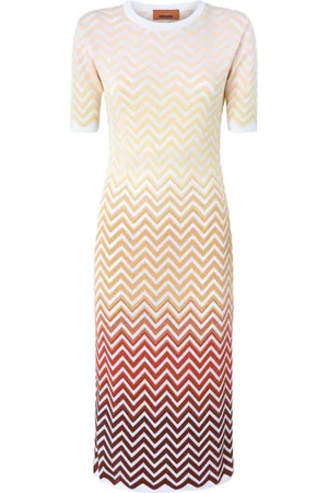 Missoni Minikleid mit Zickzackmuster