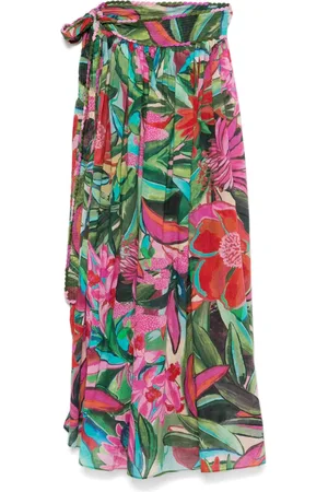 Farm Rio Midirock mit Blumen-Print